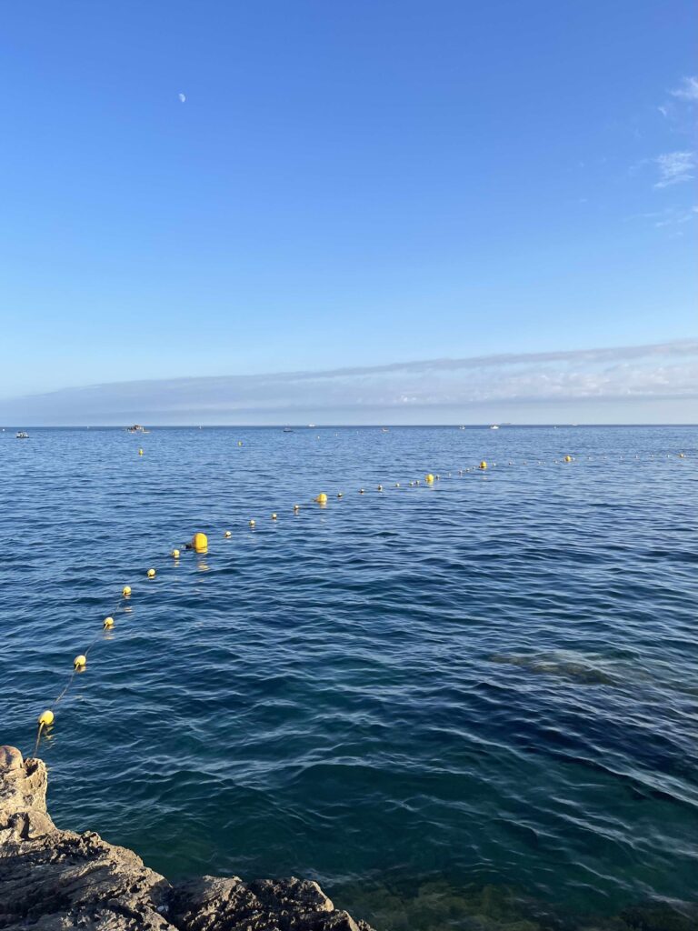 The Mediterranean Sea from Cassis, South of France